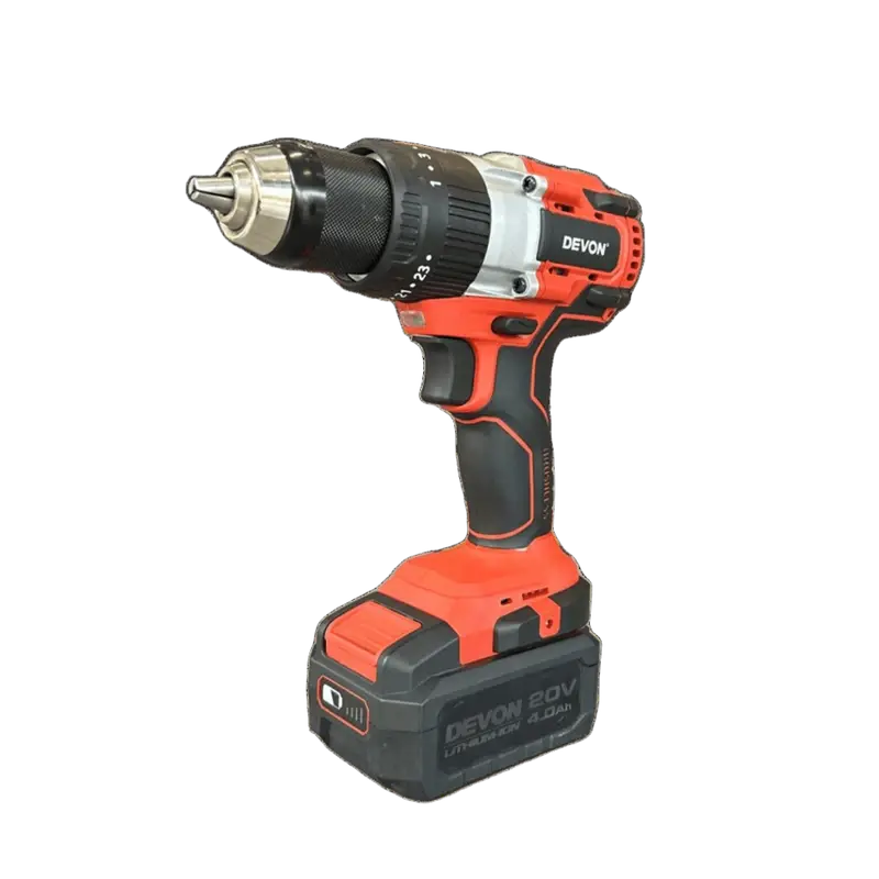 Аккумуляторный шуруповерт DEVON 5203-Li-20 20V (2x5Ah + ЗУ 190Вт) — Devon